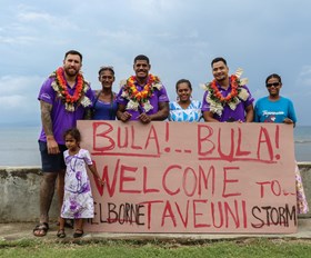 Asofa-Solomona humbled after village visit