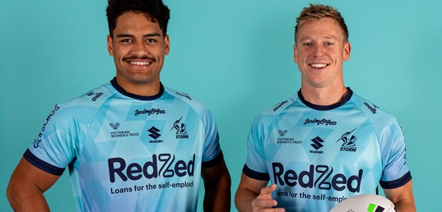 Storm unveil 2025 Women of Storm warm-up tee