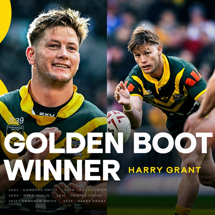 Harry Grant crowned Golden Boot winner