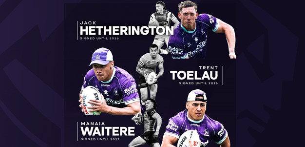 Storm secure trio of signings for 2026