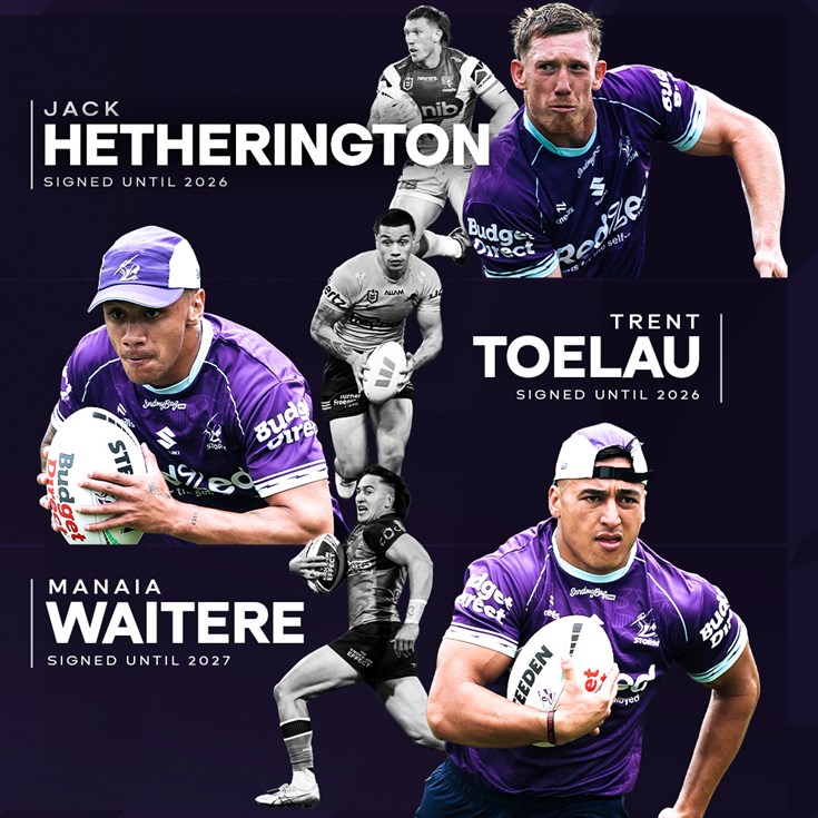 Storm secure trio of signings for 2026