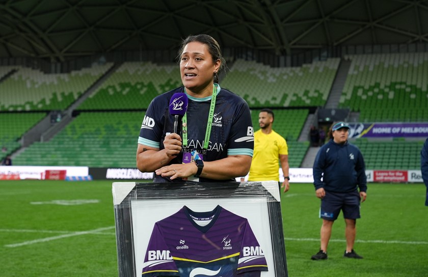 Pauline Poloai has played an integral role in helping set up and establish Storm's Female Pathways program.