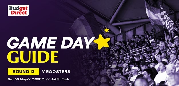 Game Day Guide: Round 13 v Sydney Roosters