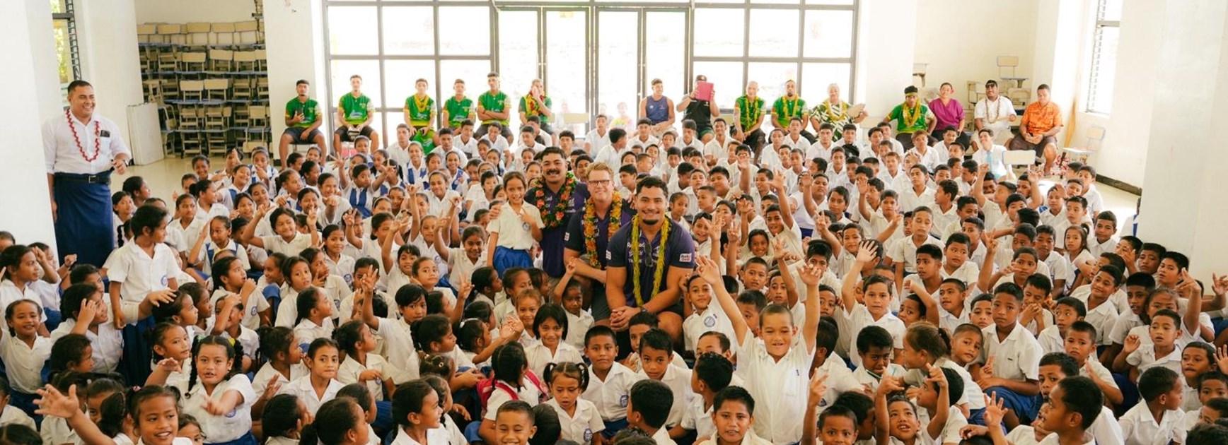 Samoa visit recognises Storm connection