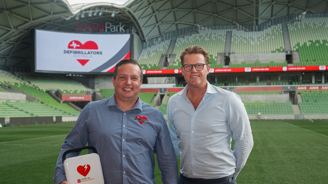 Storm partner with Defibrillators Australia