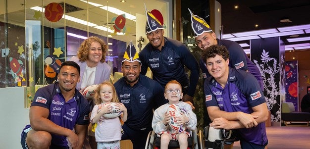 Melbourne Storm & Starlight Partnership Amplified by Budget Direct Footy Charity Championship